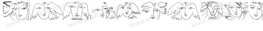 Flying Lover字体转换